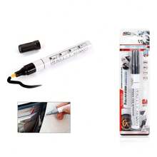 1 Piece Black Car Touch-Up Pen Car Scratch Paint, Touch-Up Pen, Deep Scratch Repair, Remove White, Black, Red And Silver Car Paint Universal Pen - Black - View 7