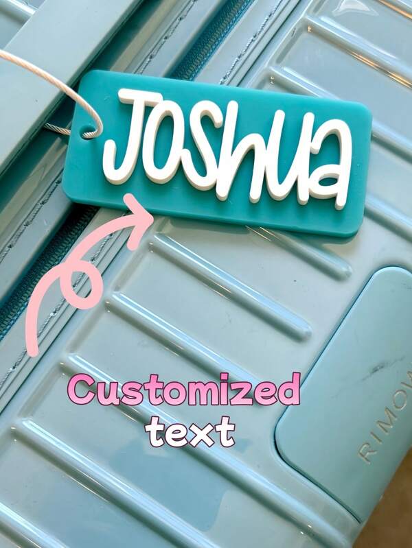 Personalized Retro Name Acrylic Keychain, Acrylic Name Tag, Backpack Name Tag, Diaper Bag, Custom, Lunchbox Name Tag, Luggage Tag