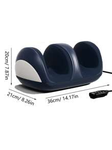 Foot Massager Machine With Heat, Foot And Calf Massager With Massage Roller, Deep Tissue Massager For Plantar Fasciitis, Pain Relief, Promotes Blood Circulation, Gifts For Women & Men