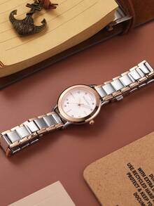 Juicy Couture Women Quartz Watch Sweet Girl Style Ladies Beacelet Women Bracelet Watch With Two-Tone Stainless Steel Stap JC/1051WTRT - 彩色 - 查看 9