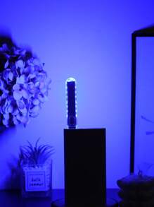 1 Stück tragbare 8 LED USB Hausdekor Nachtlicht, kleiner LED Licht Stick mit 8 LED Lampe, geeignet für Kinderbettkante Beleuchtung, Outdoor-Aktivität Beleuchtung, Camping Zelt Nachtbeleuchtung, tragbar zum Mitnehmen, Leselicht, Raumdekoration Atmosphäre Licht, Schlafzimmer Dekor Nachtlicht