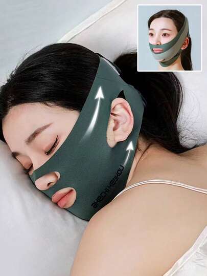 V-Shape Face Lifting Chin Shaping Bandage, Face Mask To Prevent Sagging