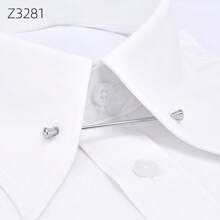 1 件男士衬衫领撑，商务领带配件，银色/金色/枪黑色领带夹，时尚珠宝 - 彩色 - 查看 7