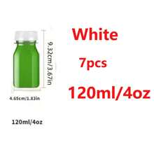 5/10/15 Pack Small Plastic Bottles For Liquids - Ginger Shot Bottles With Caps, Wellness Juice Shot - Freezer Friendly, Leak Proof, 4 Oz 5oz 8oz 12oz 16oz BottlesEmpty Plastic Juice Bottles, Reusable Water Bottles, Clear Bulk Drink Containers Thanksgiving, Halloween, And Christmas Are Applicable