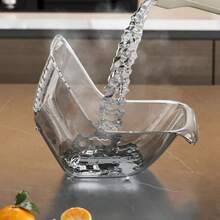 1 pieza Cesta multiusos de cocina para frutas y verduras, organizador de productos duradero y lavable, artículos de cocina para una máxima eficiencia de la cocina con estilos acogedores de otoño e invierno, herramientas de cocina higiénicas junto al fregadero