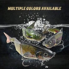 1 件 135 毫米仿真鱼饵，适用于海钓，硬饵渔具，适用于 ABS 钓鱼 - 彩色 - 查看 6