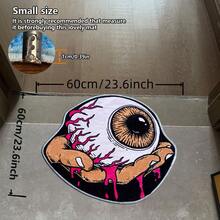 1pc Halloween One Eye Scary Bath Mat/Bathroom Rug, Halloween Door Mat - Super Absorbent, Non-Slip, Machine Washable Kitchen Rug - Multicolor - View 15