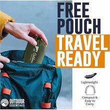 OutdoorEssentials Mosquito Bug Head Net - Face Netting Protection Against Mosquitoes, Gnats, Midges While Fishing Or Camping - Midge Nets Mesh Protection For Men & Women - Black - xanh quân đội - Xem 9