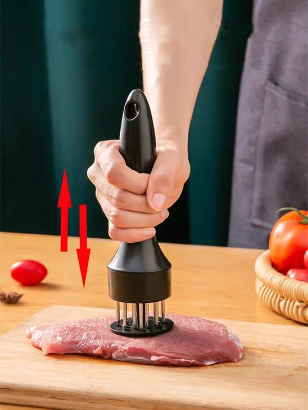 Attrezzi per ammorbidire la carne da cucina - Aghi per steak per condire e ammorbidire uniformemente la carne a casa