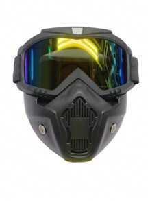 1pc Motorcycle Mask Goggles Retro Windproof Ski Glasses Cycling Eyewear Bike Riding Safety Eyeglasses