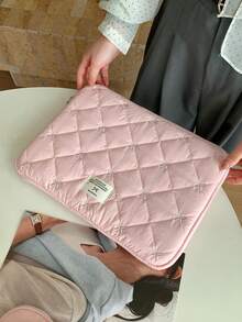 蝴蝶结笔记本电脑内袋适用于 iPad/ 10/11 英寸、13/14 英寸、15/15.6 英寸，可爱笔记本电脑包 - 彩色 - 查看 14