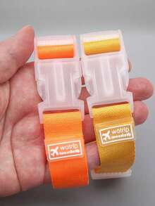 Bunte Gepäckgurte, tragbare verstellbare Gepäckgurte mit Schnellverschluss für Reisen, Reisezubehör, leicht zu tragen, praktische Outdoor-Gurte für Autofahrten, Gepäckgurte mit externem Schnallenverschluss, Anti-Verlust-Gepäckband für Schule, Schul-Zubehör, Schulsachen