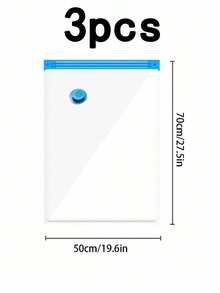 8pcs/Set Reusable Vacuum Storage Bags, Clothes Organizer Bags, Travel Luggage Compression Bags, Save 80% Space For Jackets, Shirts, Bedding, Pants, Home, Dorm, Closet, Bedroom, Bathroom, Travel, Back To School - Multicolor - View 49