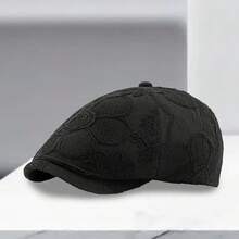 Women Beret Hats - 黑色 - 查看 2