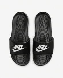 Nike Men's Victori One Slides Sport Sandal, Black/White