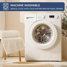 Knit Throw Blanket,Classical Checkered Blanket For Couch,Cozy Warm Knitted Throw Blanket For Bed Sofa Living Room, Decorative Stretched Throw, Lightweigh,50"X 60"Oatmeal - Cream White - View 5