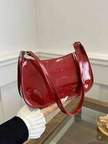 1个简约时尚手提包，时尚单肩包，适合购物、通勤