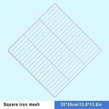 1 Piece Diy Pet Cage Parts, Including Pet Fences, Square Iron Mesh, Ladders, Partitions, And Cages Suitable For Homemade Cats, Dogs, Rabbits,