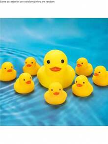 Set de 6 patos de baño para la piscina, juguetes de agua para el baño - Multicolor - Ver 8