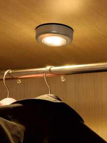1 cái/4 cái/6 cái/10 cái Đèn tủ quần áo, Đèn ngủ phòng ngủ, Đèn vòi nước, Đèn LED dán giường, Đồ dùng ký túc xá sinh viên, Đèn vòi nước, Đèn khẩn cấp, Đèn tủ, Đèn đầu giường (Ánh sáng ấm, Ánh sáng vàng) - Màu vàng - Xem 2