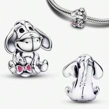 Cuentas amuleto de animal plateadas en plata de ley 925 para pulseras DIY, regalo elegante y de moda para el cumpleaños de la mujer, superventas