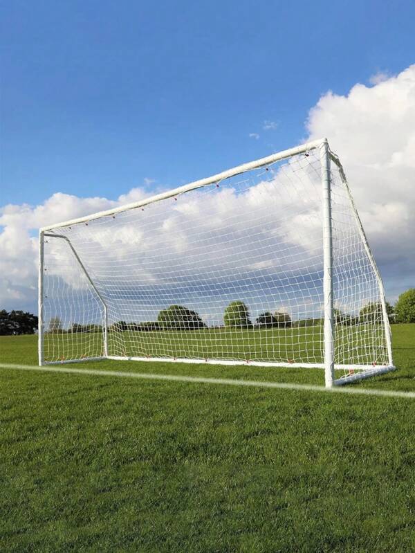 1 Stück verstärktes Polyester-Fußballnetz für 3-gegen-3, 5-gegen-5, 7-gegen-7, 11-gegen-11 Fußballtor