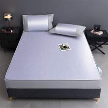 Cooling Mattress Pads - Embroidery-nude Pink-striped - View 8