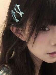 40 件/包 Y2K 风格糖果色随机混合可爱甜美女孩彩色小发夹，时尚百搭发饰适合日常服装搭配