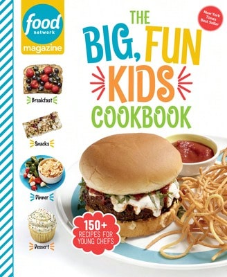 Libro de cocina grande y divertido para niños: talla grande de 150 recetas para jóvenes chefs (tapa dura) de Food Network Magazine (editor), Maile Carpenter (usado)