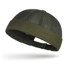 1 pièce Casquette sans bord aérée en maille pour hommes et femmes - Légère et confortable