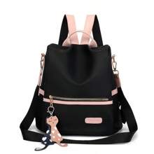 1pc Women's Fashion Backpacks High Quality Ladies Rucksacks Large-Capacity Waterproof Oxford Female Leisure Travel Knapsacks