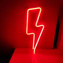 1 件霓虹灯火焰、火箭、牛头、外星人、欢迎霓虹灯，电池或 USB 供电 LED 装饰灯，11x7.36x0.7 英寸（28x18.7x1.8 厘米），适用于桌面、墙面装饰、游戏室、女孩卧室、宿舍、酒吧、庭院、露营、周年纪念、情人节生日派对、节日礼物、万圣节、圣诞节 - 白色 - 查看 54