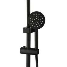 Matte Black Shower System 8 Inch Rainfall Shower Head 3 Function Exposed Shower Fixtures Wall Mounted Bathroom Shower Set With Shower Caddy - màu đen - Xem 5