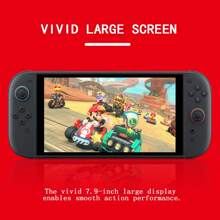 Nintendo Switch Nintendo Switch 2 Consola, pantalla OLED de 7.9 pulgadas, calidad de imagen de nivel cinematográfico y experiencia de juego con cancelación de ruido envolvente, portátil y acoplable, color negro