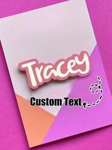 Customized Colorful Personalized Nurse ID Badge Clip With 3D Letters - Custom Name Tag For Nurses, Doctors And Healthcare Professionals, Personalized Name Pin, Custom ID Accessories, Work Accessories - Style 2 - View 9