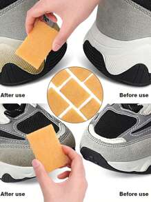 1pc Cleaning Rubber Eraser, Fine Suede, Sheepskin, Matte Leather Fabric Care Brush, Suitable For Home And Outdoor Use, Essential For Shoe Care, Durable Cleaning Brush, Shoe Cleaning Brush