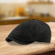 Women Beret Hats - 黑色 - 查看 3