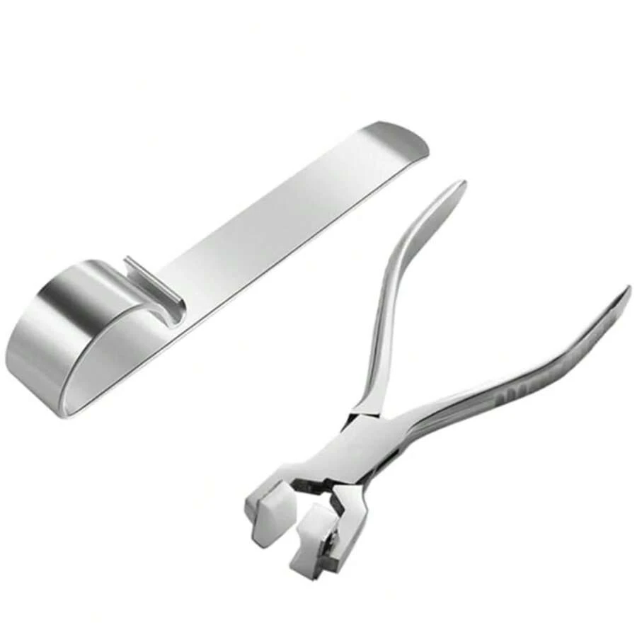 Kit de herramientas de alicates para doblar pulseras, herramienta para doblar pulseras de metal, kit de estampado de joyería, alicates para doblar pulseras, doblador de pulseras - Juego de 2 piezas - Ver 1