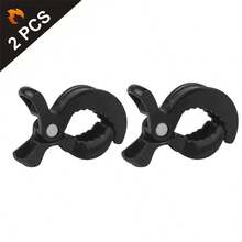 Durable 2 Packs ABS Alligator Clip Stroller Hooks - Portable Universal Stroller Accessories For Pram Peg, Car Seat Clips