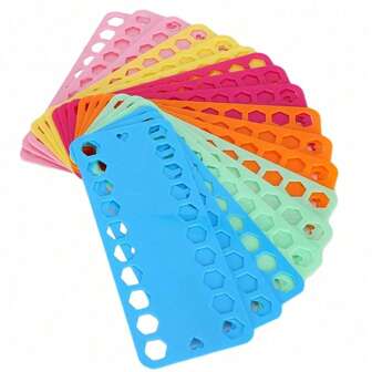 5/10pcs Plastic Floss Bobbin Sewing Thread Card For Cross Stitch Embroidery Thread Bobbins Organizer Craft DIY Sewing Storage