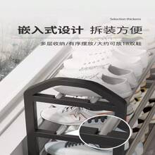 Fünfschichtiges Schuhregal. Mehrschichtiges und platzsparendes Schuhregal, geeignet für einfache Lagerung und Aufbewahrung zu Hause.