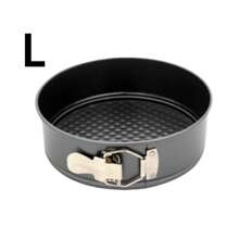 1 件/3 件圆形碳钢蛋糕模具，不粘可拆卸底部烤盘，适用于制作松饼、彩虹蛋糕、芝士蛋糕、甜点慕斯蛋糕烤盘、烤箱配件、圆形弹簧蛋糕模具，适用于厨房用品、厨房烤盘、万圣节/亡灵节、圣诞节蛋糕烘焙工具 - 可重复使用烤盘 - 彩色 - 查看 13