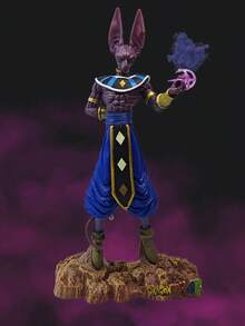 bandai 1 pieza Figura de anime Z Beerus Dios Destructor Figura de acción coleccionable - Morado - Ver 2