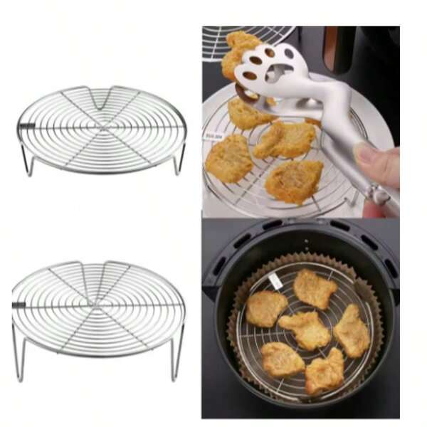 304 Griglia zum Dampfgaren in inossidabile Pentola multifunzione Vassoio zum Dampfgaren Gnocchi Uova Griglia Stand Stoviglie de cucina Utensili da cucina