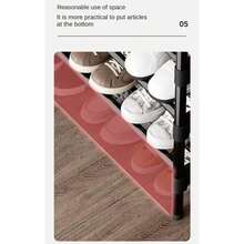 DMA Super Calidad Zapatero 9 Niveles, Organizador Zapatera Rack, Zapatero Pequeño Apilable para 18-27 Pares, Organizador de Zapato para Almacenar y Guardar Los Zapatos - Multicolor - Ver 8