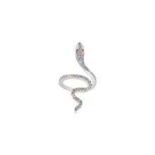 Wrapped Little Snake Light Luxury Ring Female Niche Design Fashion Personality Index Finger Ring - Bạc - Xem 7