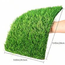 20毫米厚高密度人造草坪垫，宠物狗厕所草坪垫，训练垫，猫狗便盆垫，适用于庭院、婚礼通道等场所 - S - 查看 1