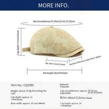 Women Beret Hats - 黑色 - 查看 7