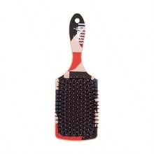 Tru X Hola Lou Collab Ouchl® Detangling Printed Paddle Brush Tan 1 CT - 肉凍 - 查看 6