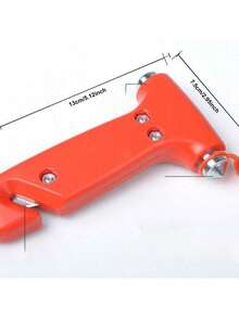 1pc Car Window Breaker Portable Hammer Glass Breaker Window Breaking Tool Multifunctional Car Safety Hammer For Car Use One Second Break